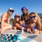 wakesurf como lake